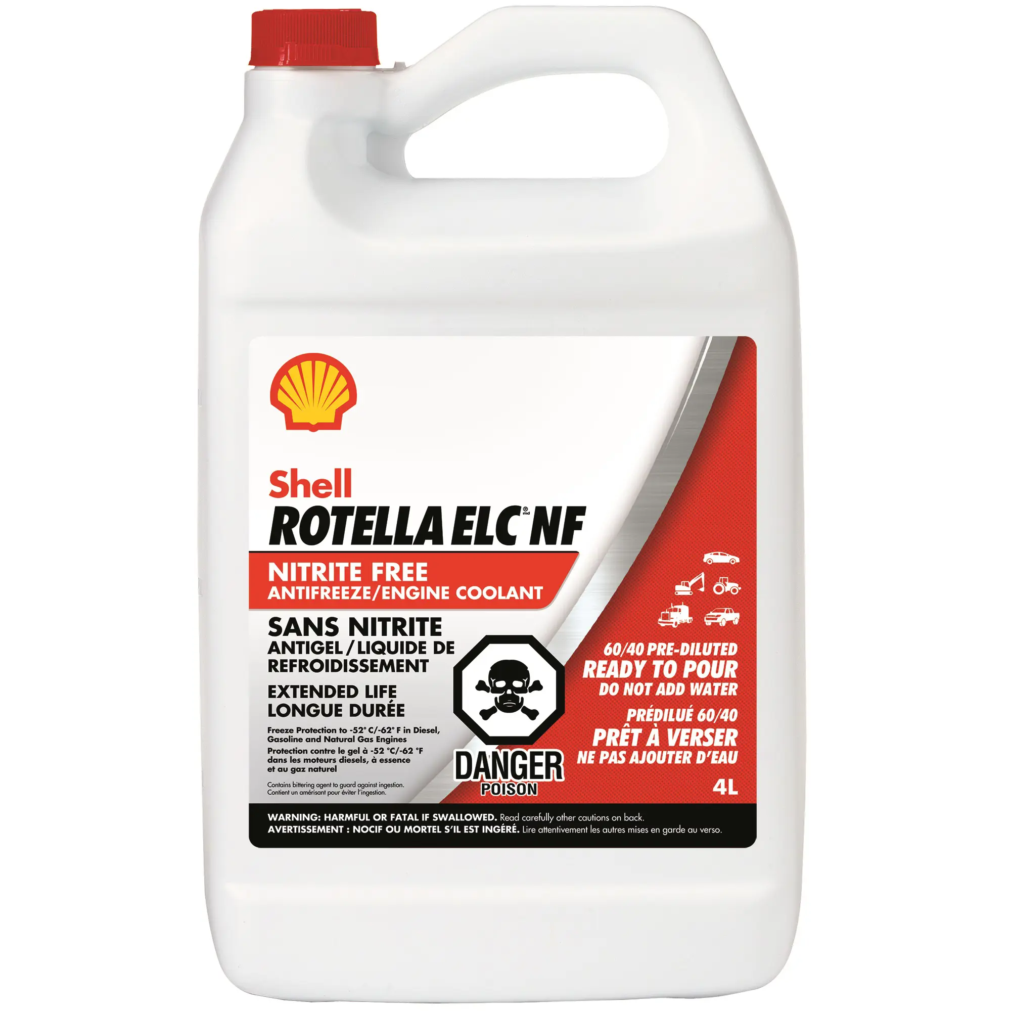 Shell Rotella Extended Life Coolant Nitrite Free Benefits