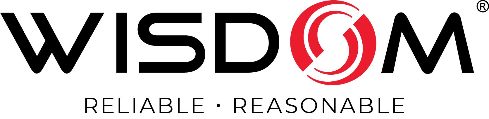 Wisdom Logo With Slogan Blk 1