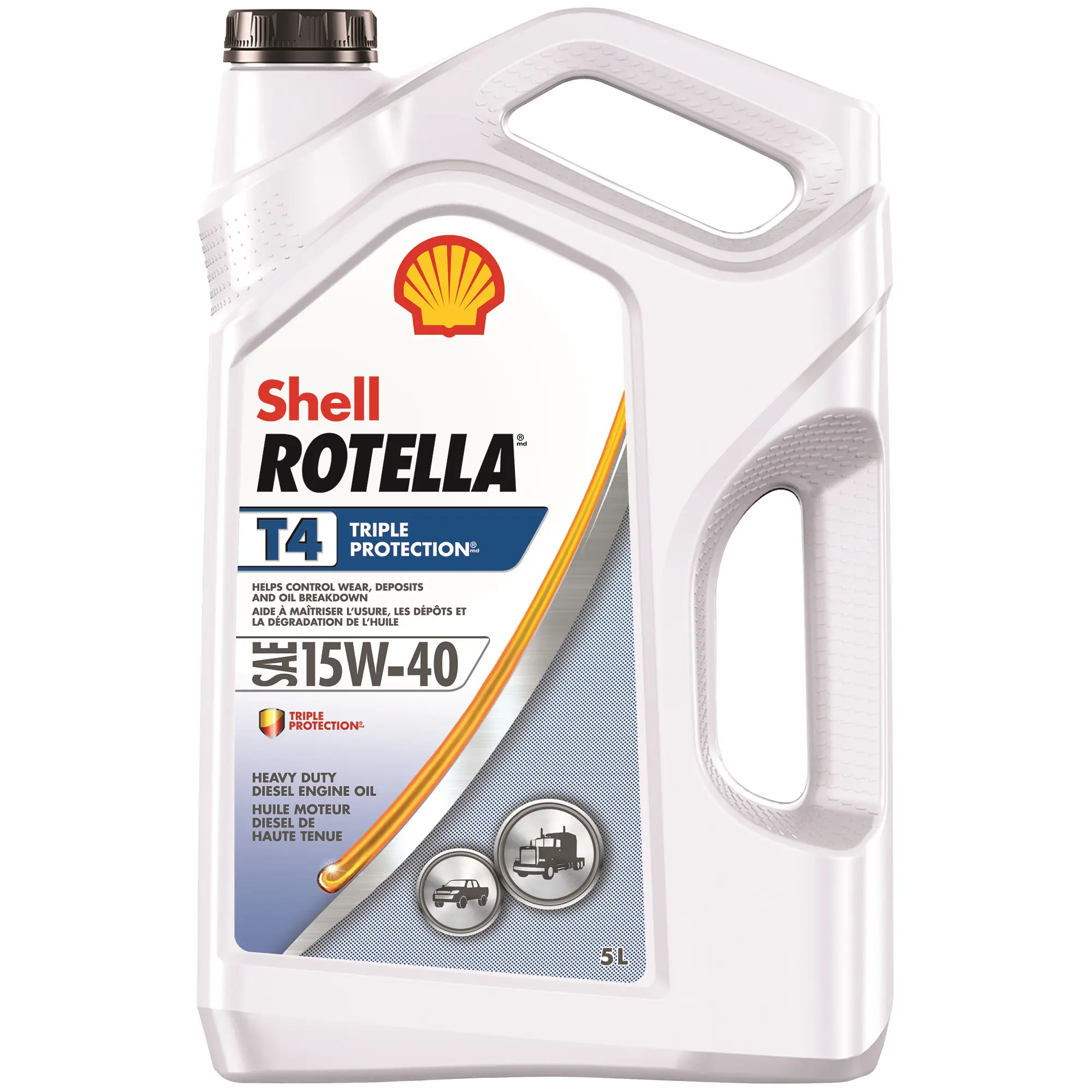 Shell Rotella T4 Triple Protection 15W-40 Conventional Benefits