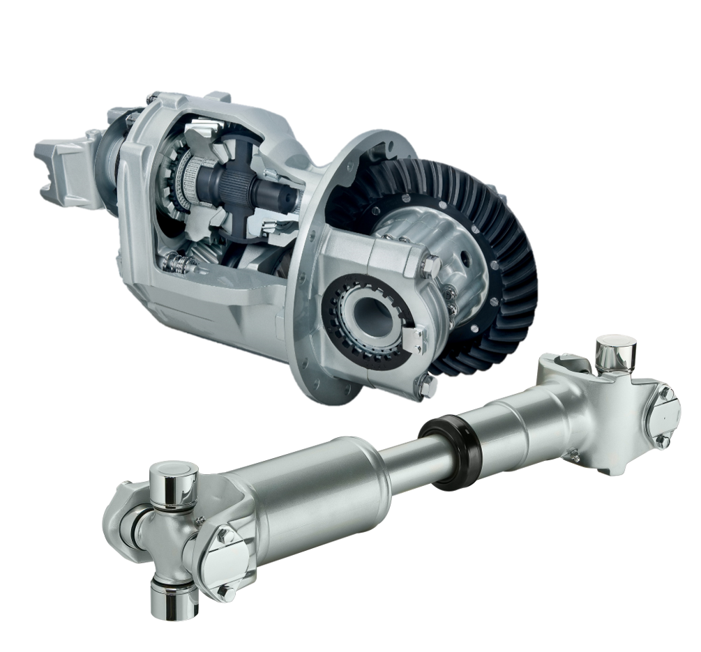 Meritor DOD Diff And Driveshaft